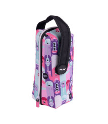 Penar școlar Milan „Aliens” cu 4 compartiment și umplutură